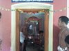 Abhishekam being performed at the adhistanam